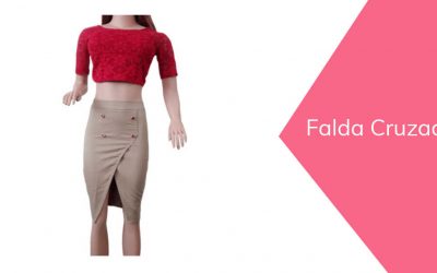Falda Cruzada, corte y confección