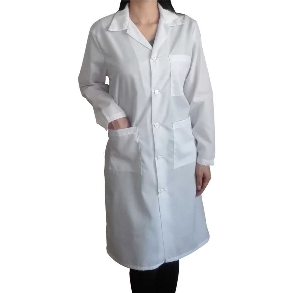 Compra Bata Blanca Mujer para Laboratorio, Profesora y Empleada del Hogar
