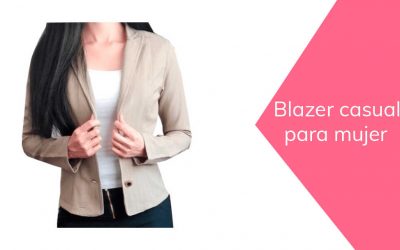 Blazer casual para dama