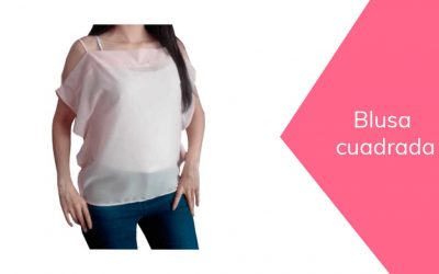 Blusa cuadrada fácil y rápido