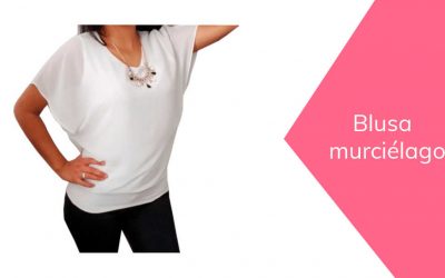 Blusa manga murciélago de mujer