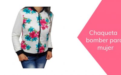 Chaqueta bomber de mujer