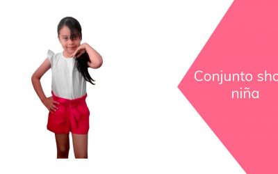Short de niña corte y confección