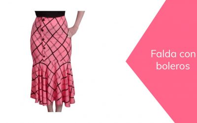 Falda larga con bolero