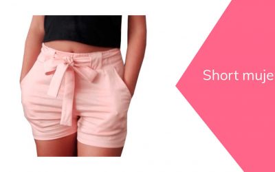 Short mujer con cintura en la cintura