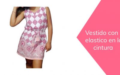 Vestido con elástico en la cintura