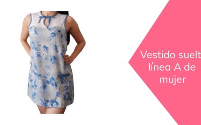 Vestido suelto línea A