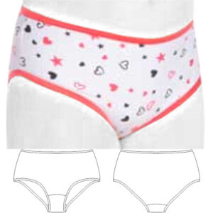 PANTY BÁSICO DE NIÑA Ref. 1218