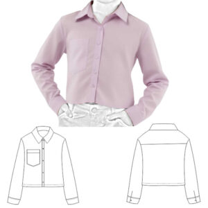 BLUSA CAMISERA DE NIÑA Ref. 1297