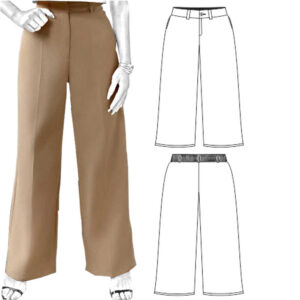 PANTALÓN BOTA RECTA DE MUJER Ref. 1301