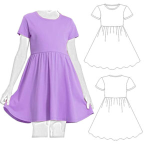 VESTIDO DE NIÑA REF. 1304