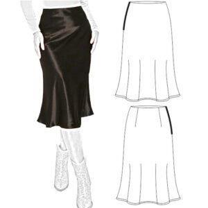 FALDA MIDI SIRENA DE MUJER REF. 1325