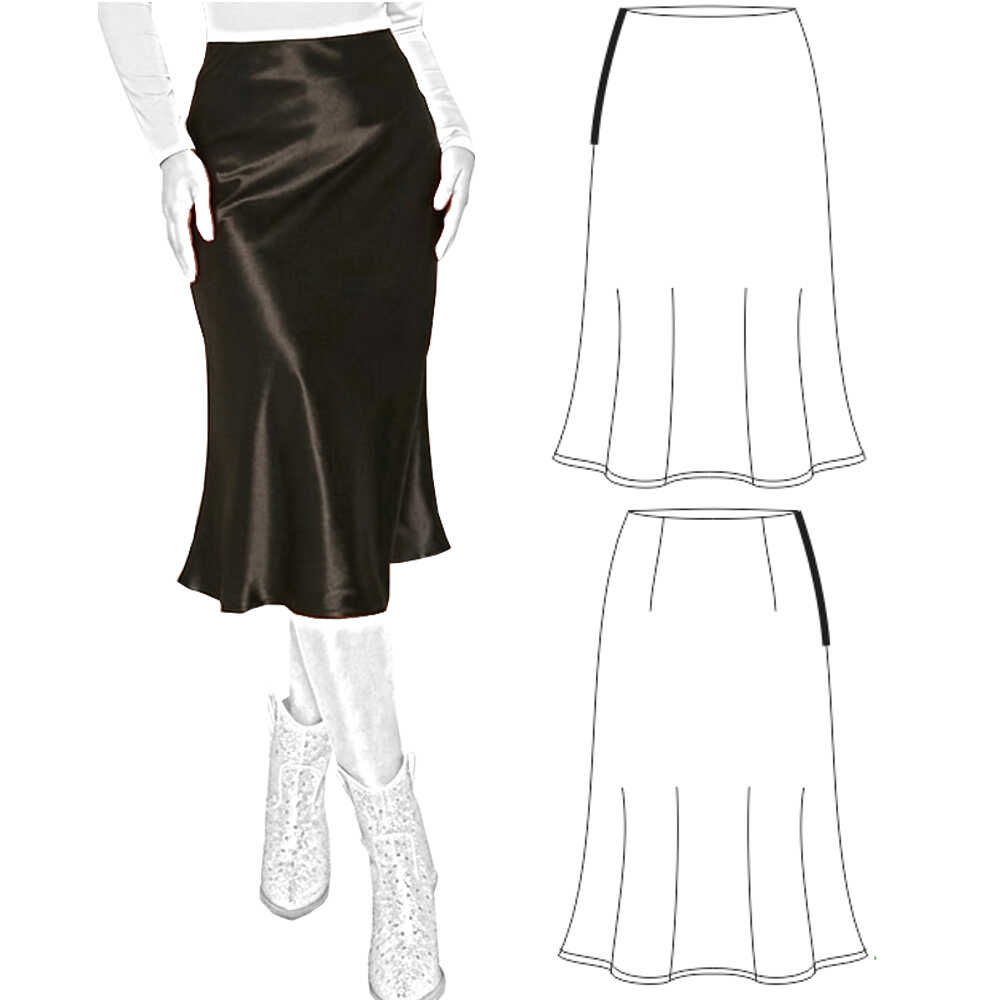 FALDA MIDI SIRENA DE MUJER REF. 1325