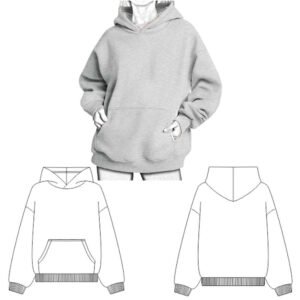 BUZO OVERSIZE DE MUJER REF. 1330